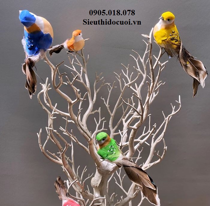 Chim mô hình trang trí