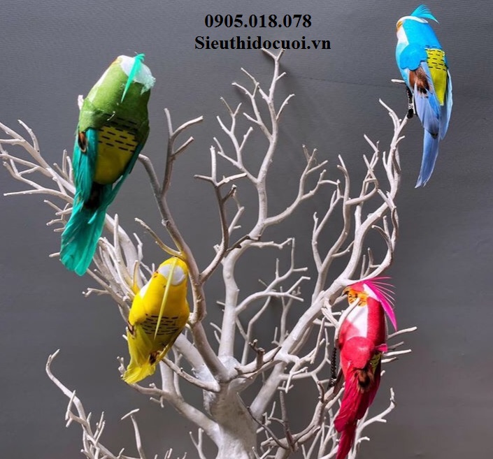 Chim mô hình trang trí