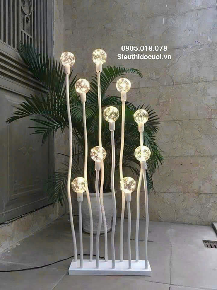 Đèn dẫn lối đám cưới 10 ngọn bóng rối