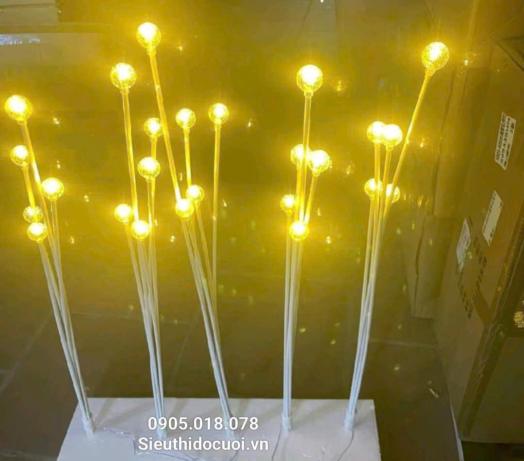 Đèn dẫn lối đám cưới bi led