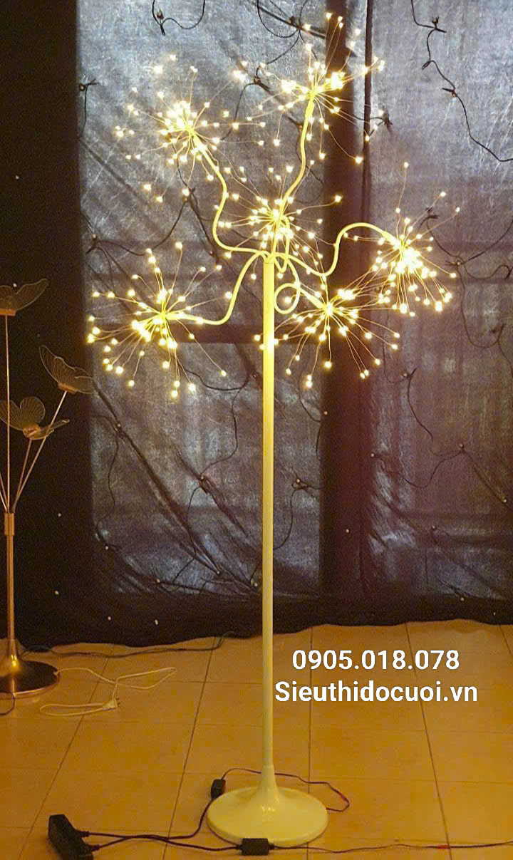 đèn dẫn lối đám cưới cây pháo hoa