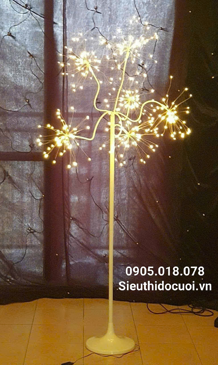 đèn dẫn lối đám cưới cây pháo hoa