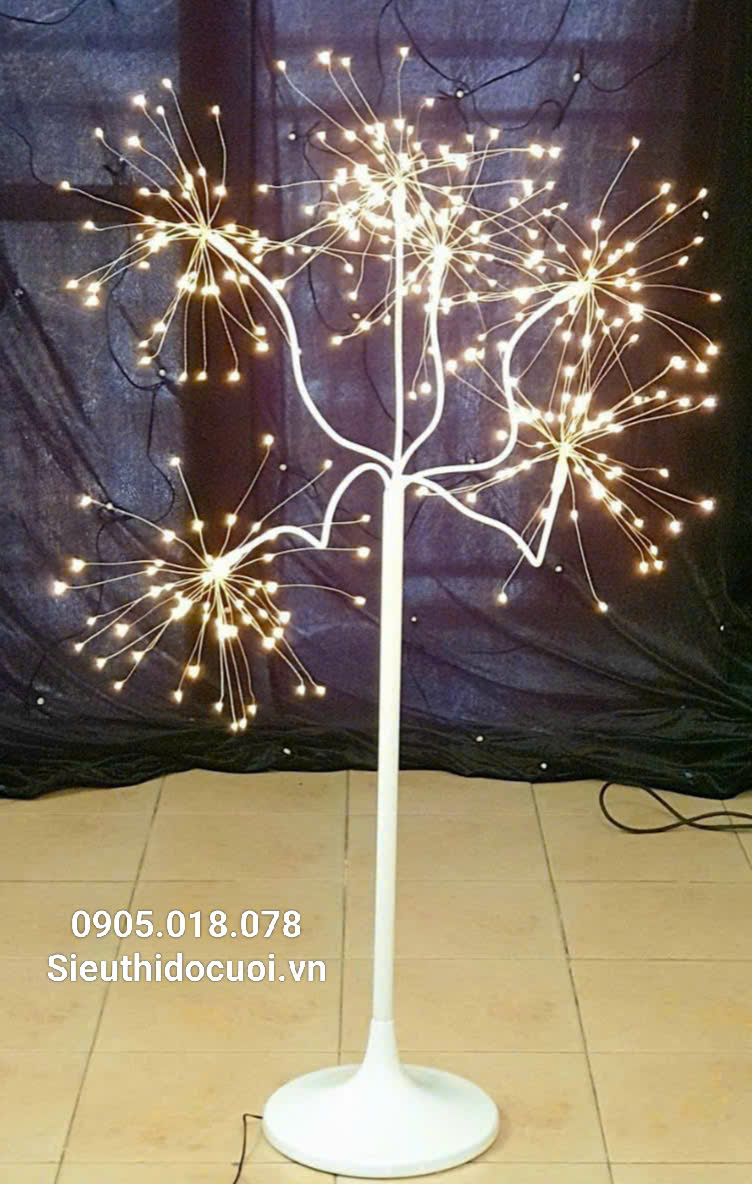 đèn dẫn lối đám cưới cây pháo hoa