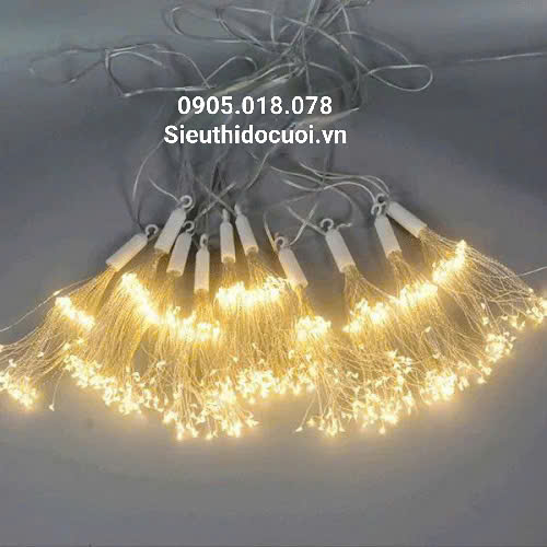 Đèn trang trí đám cưới thả led pháo hoa 