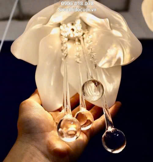 Mua đèn led đám cưới thả hoa mộc lan 