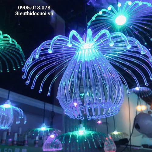 Đèn led thả sứa biển 2 tầng