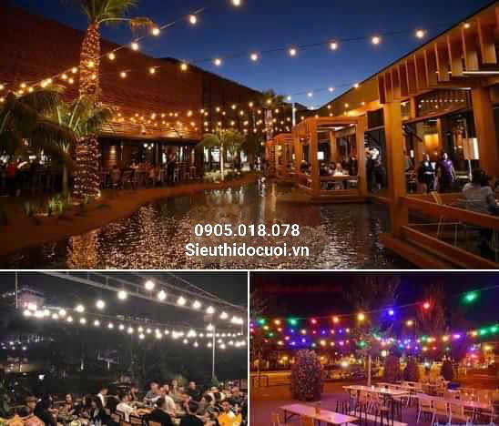 Dây đèn trang trí ngoài trời