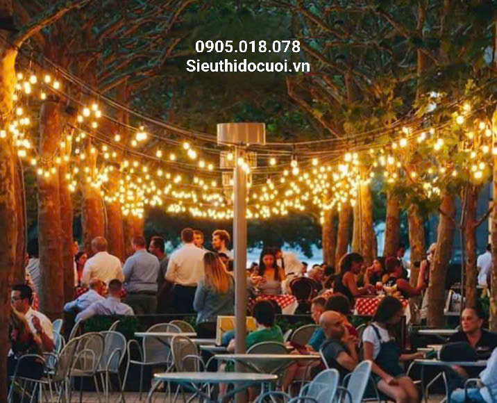 Dây đèn trang trí ngoài trời