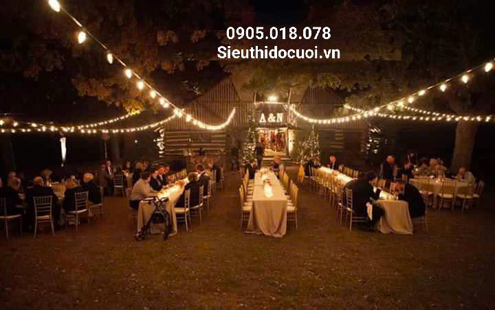 Dây đèn trang trí ngoài trời