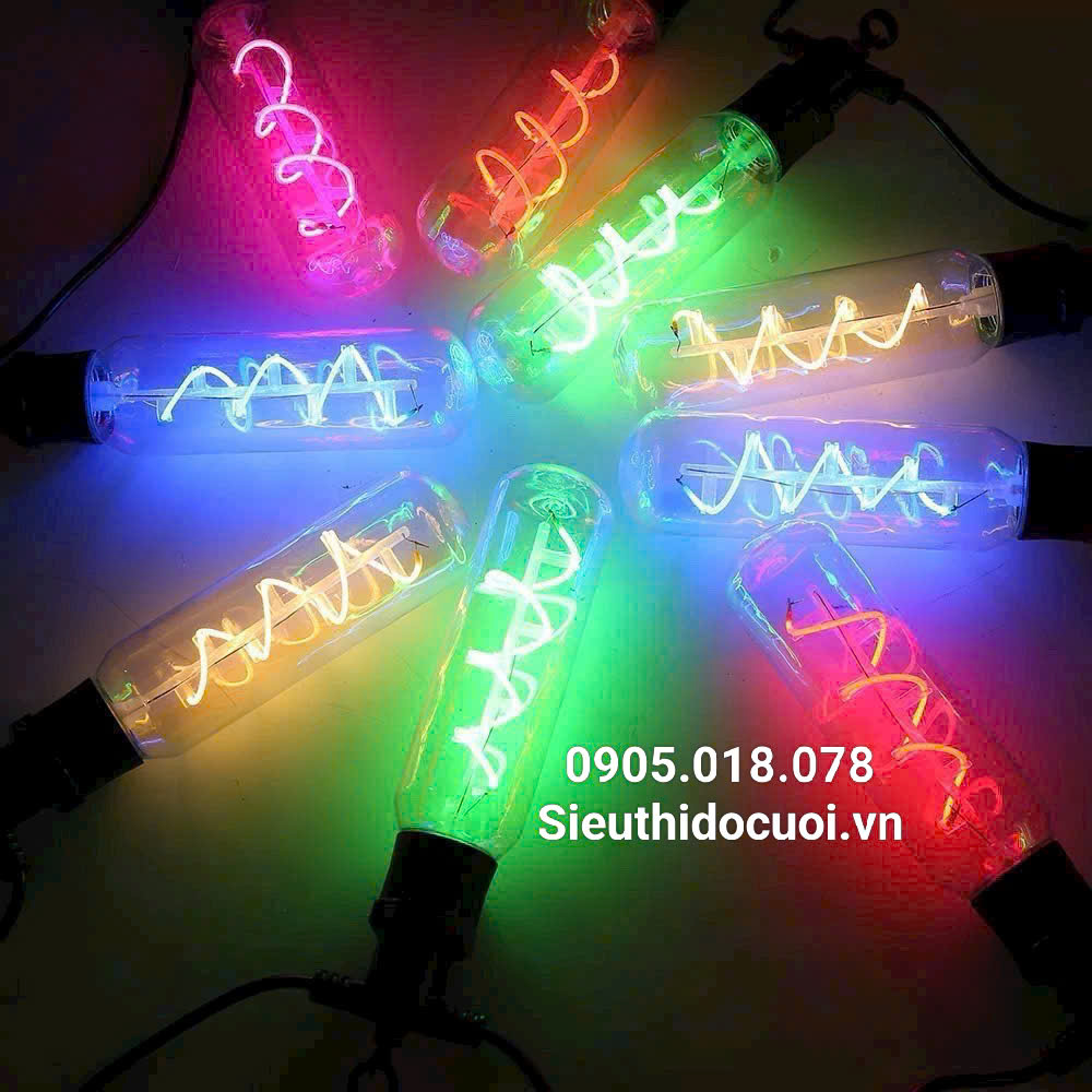 Dây đèn Led 5m, 10 bóng dèn, có đầu nối